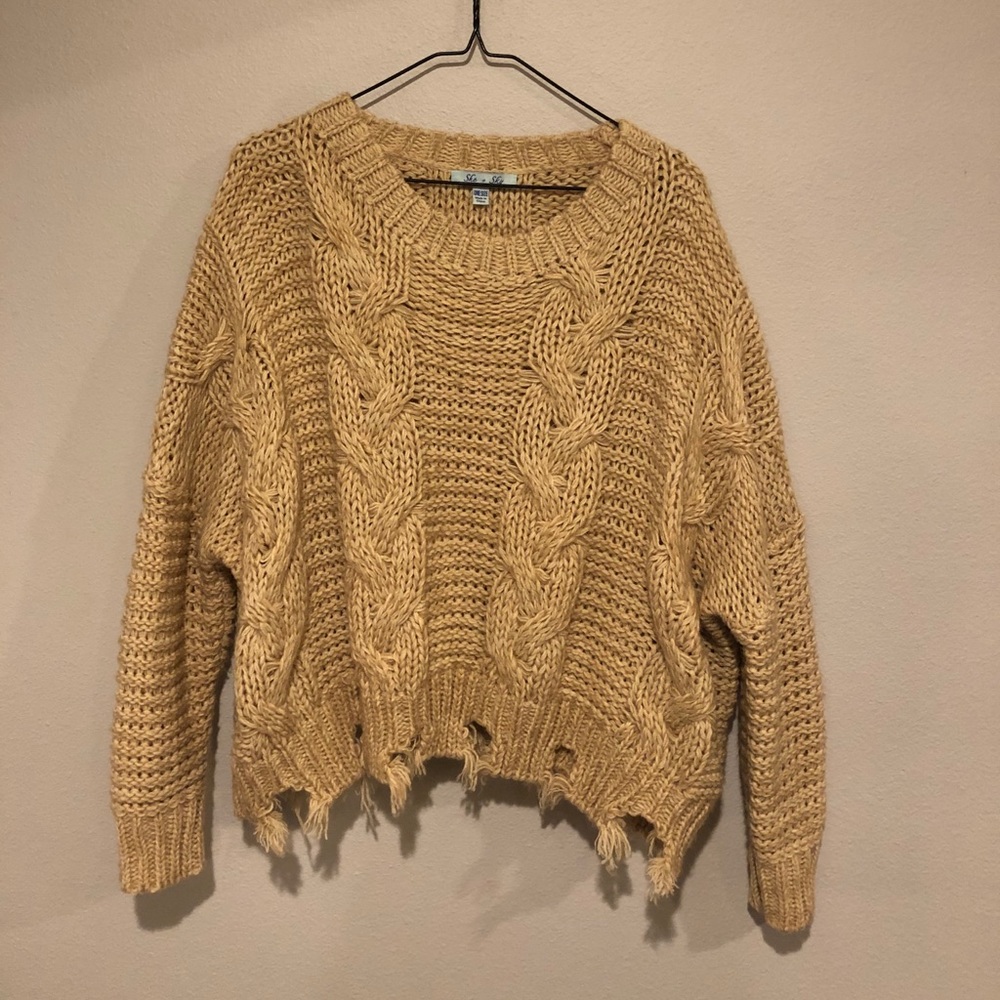 She + Sky Sweater